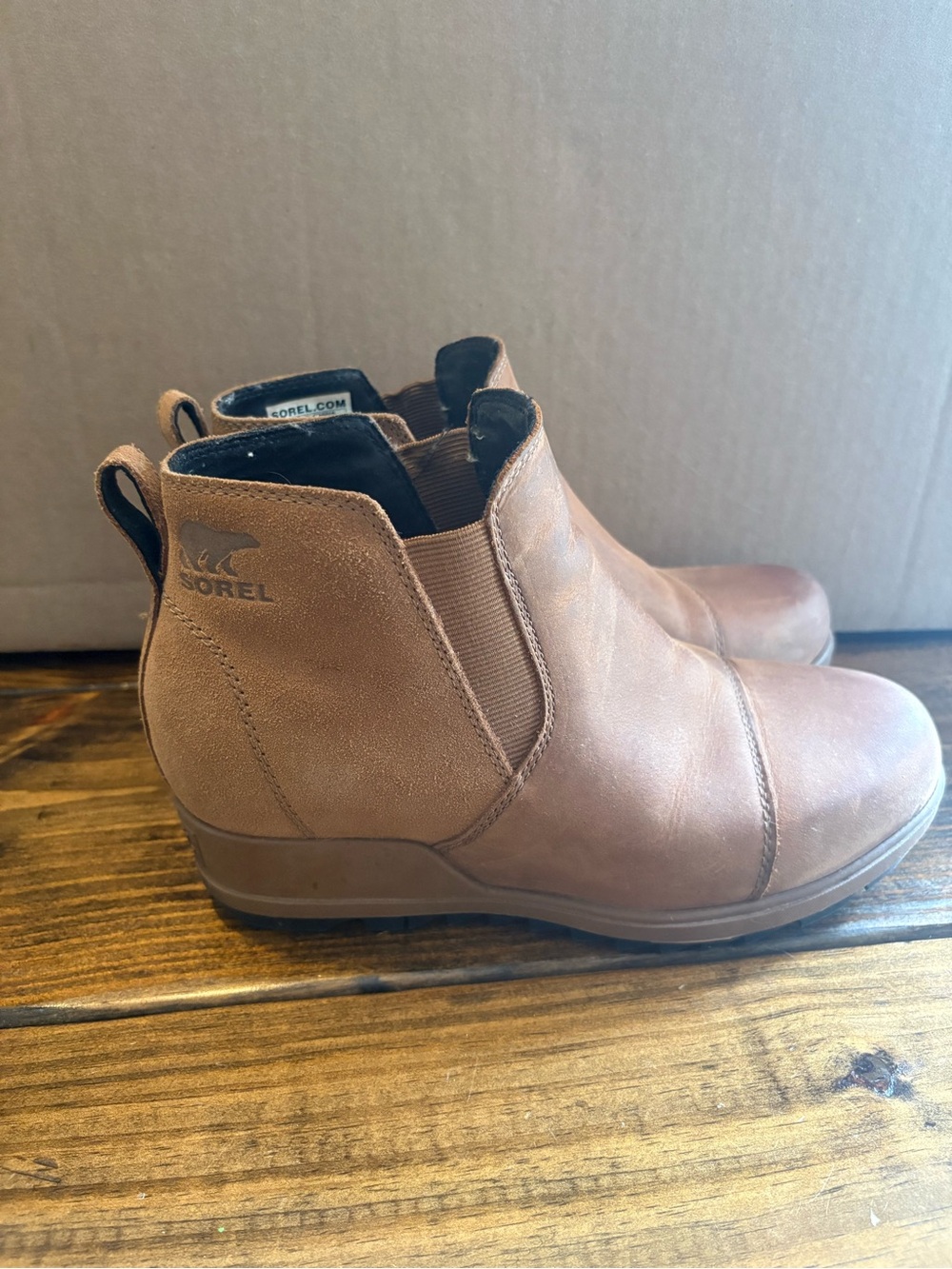 Sorel Evie Chelsea Wedge Boots